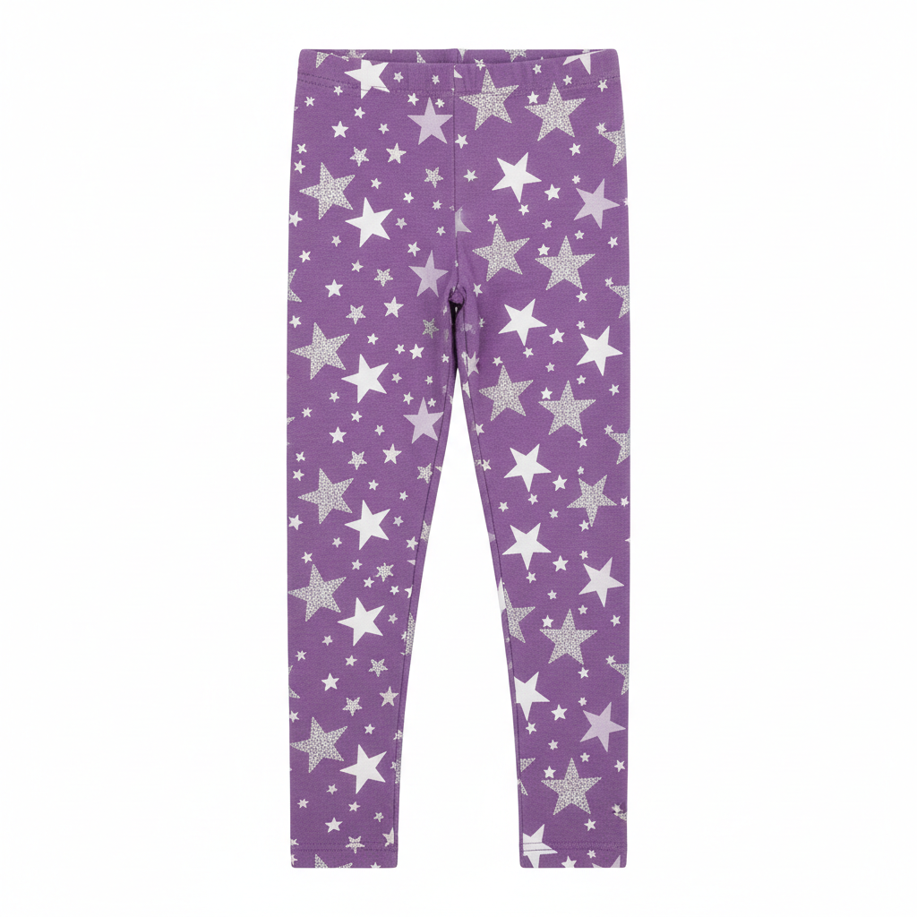 Girls Star Pattern Leggings