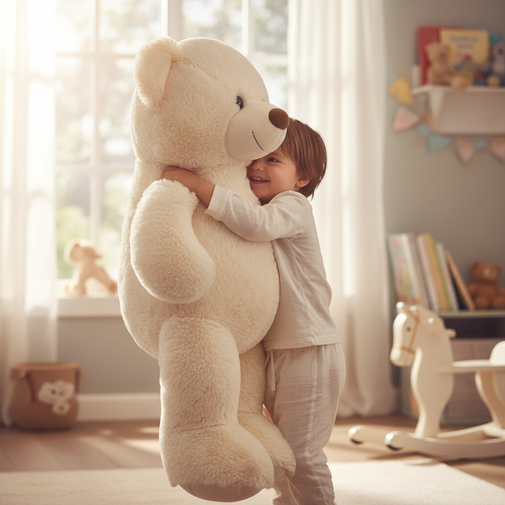 Plush Teddy Bear - Lifestyle Shot